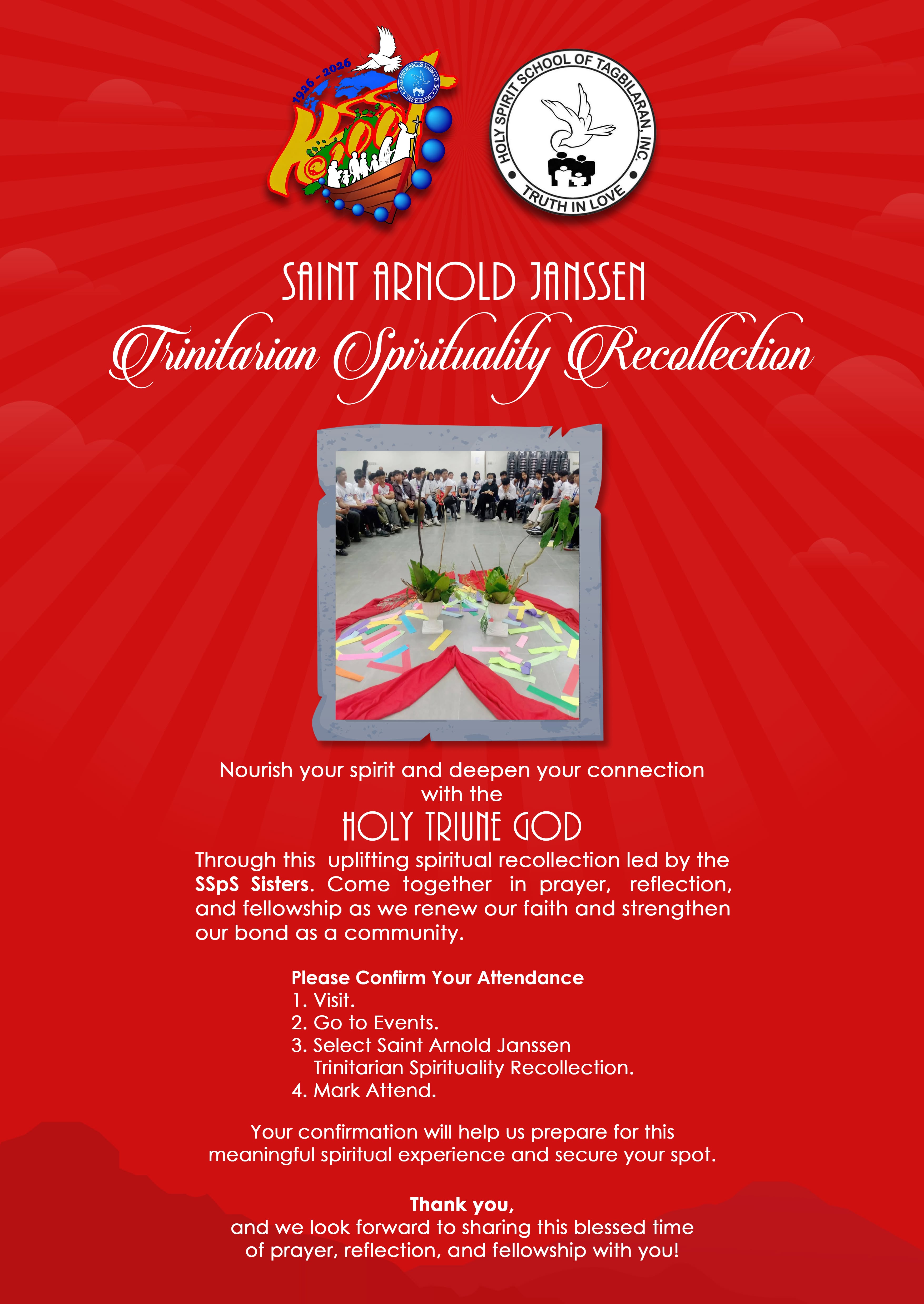 Saint Arnold Janssen Trinitarian Spirituality Recollection