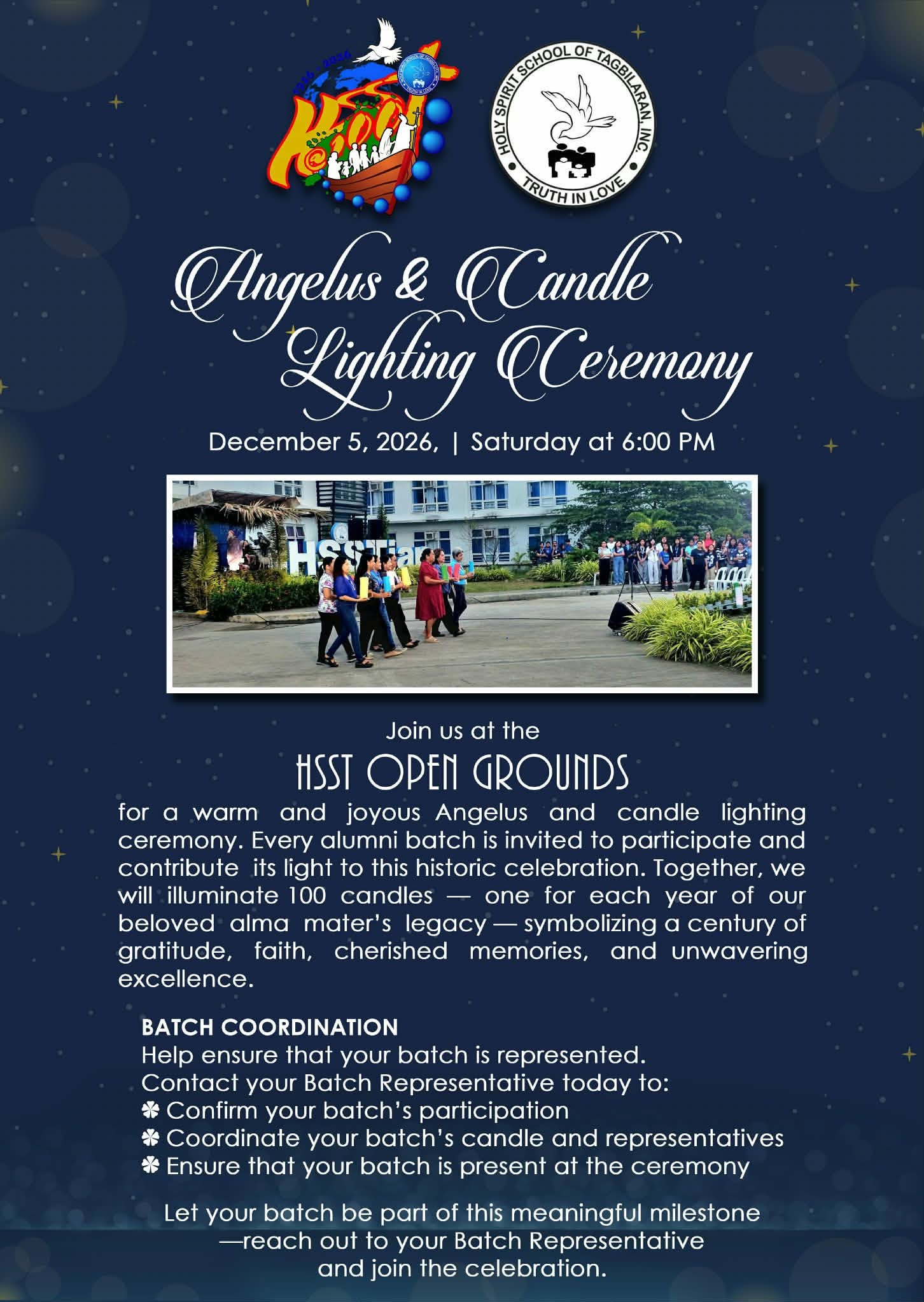 Candle Lighting Ceremony