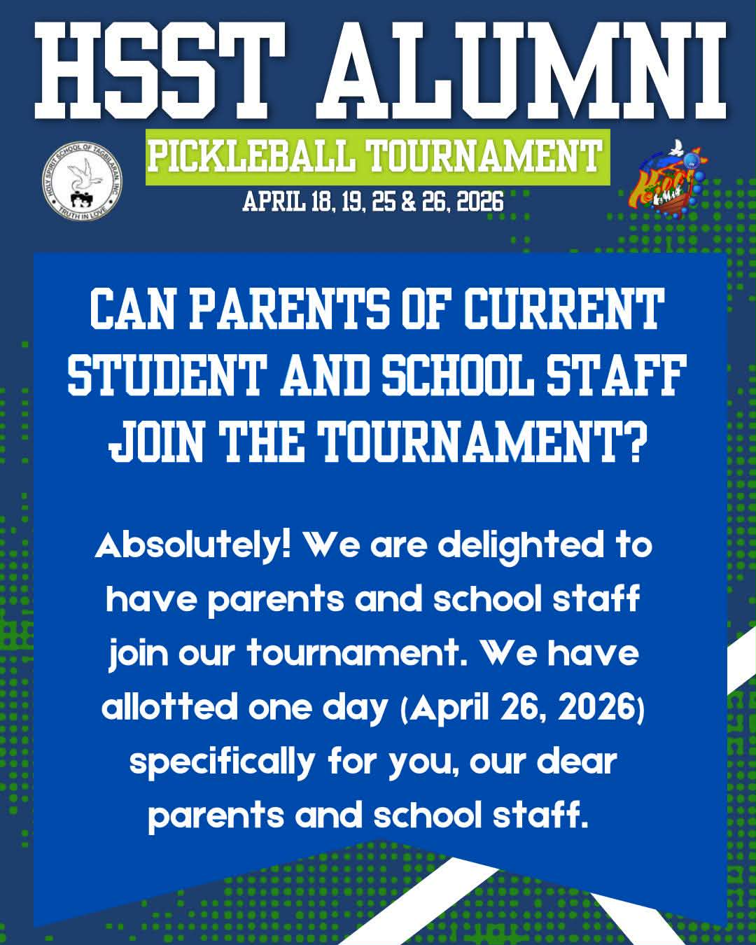 Alumni Pickleball Tournament